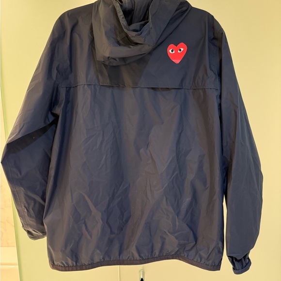 Commes Des Garçons Play K-Way Windbreaker - Picture 4 of 5